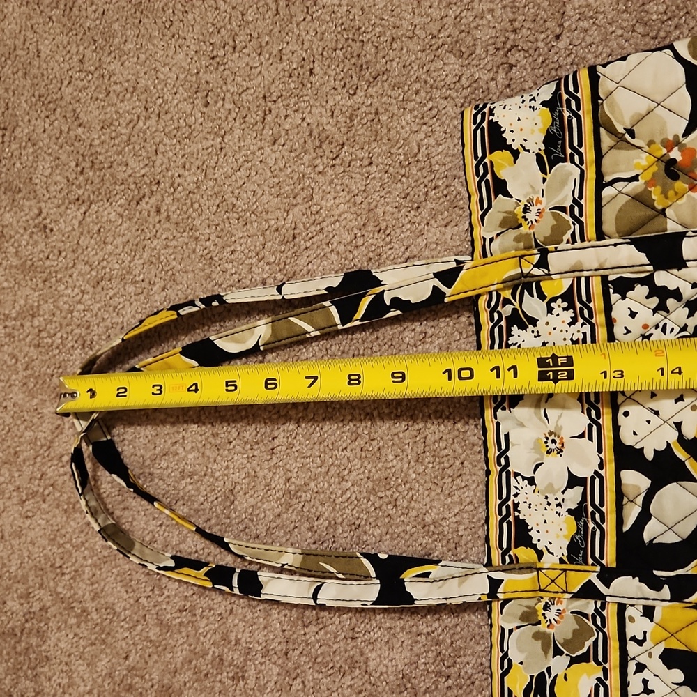 Retired Vera Bradley Dogwood Print Tote, Excellent Condition, 11x14 - Picture 12 of 13